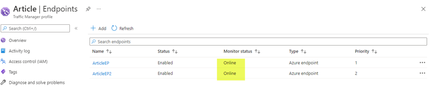 Overview of Azure Traffic Manager & Configuring Priority Based Endpoints Step by Step